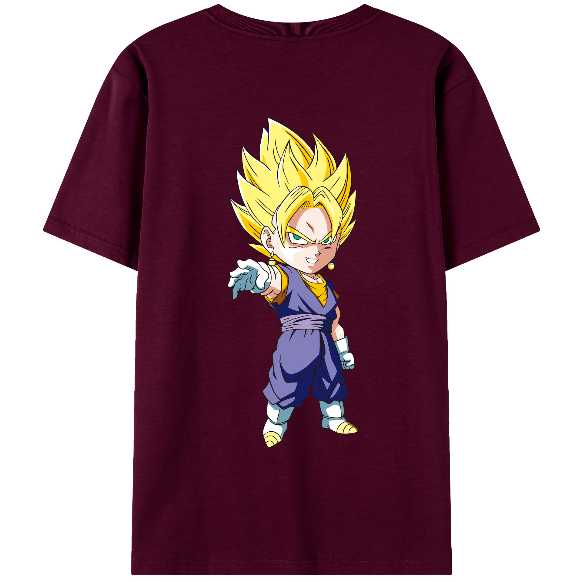 （画像用） ドラゴンボール ベジット DRAGON BALL Vegetto レディース半袖Tシャツ(バックプリント)
